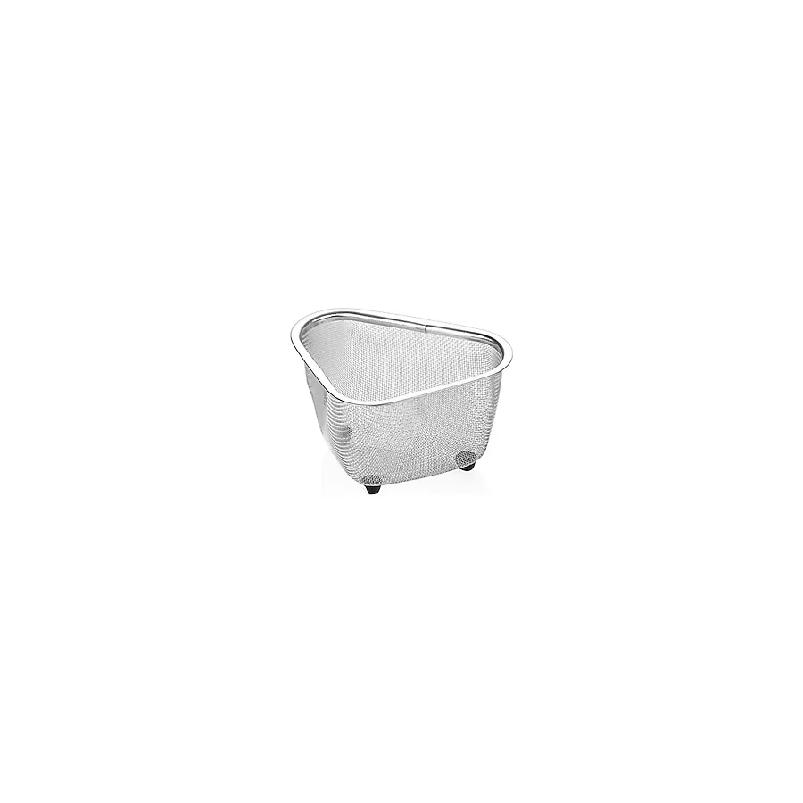 ELEGANCEV Paslanmaz Çelik Lavabo Içi Süzgeç-mini Çöp Kutusu