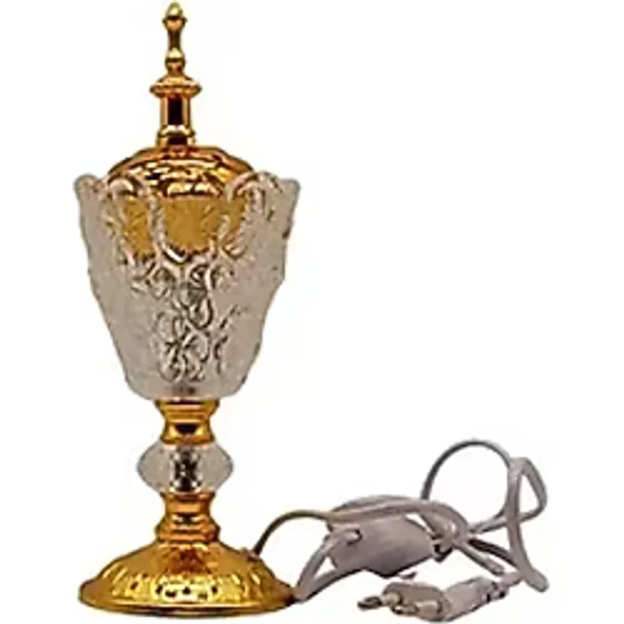 Elektrikli Cam Buhurdanlık (Gold Detaylı)