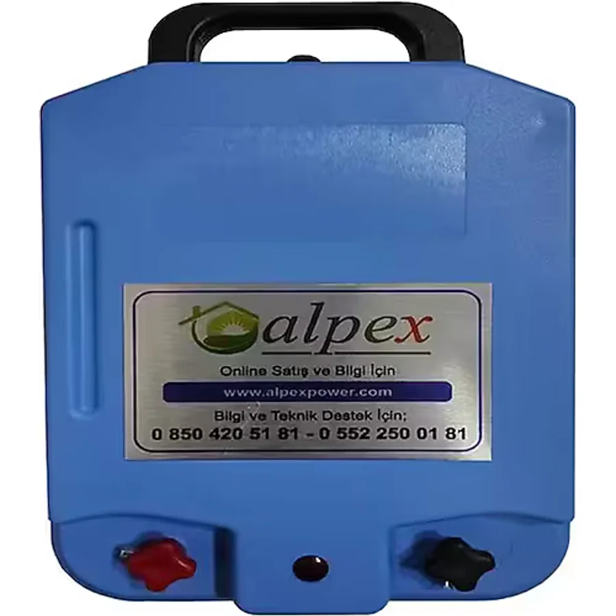 Elektrikli Çit Cihazı 25000 Volt Aç Kapa Model Panelli Set