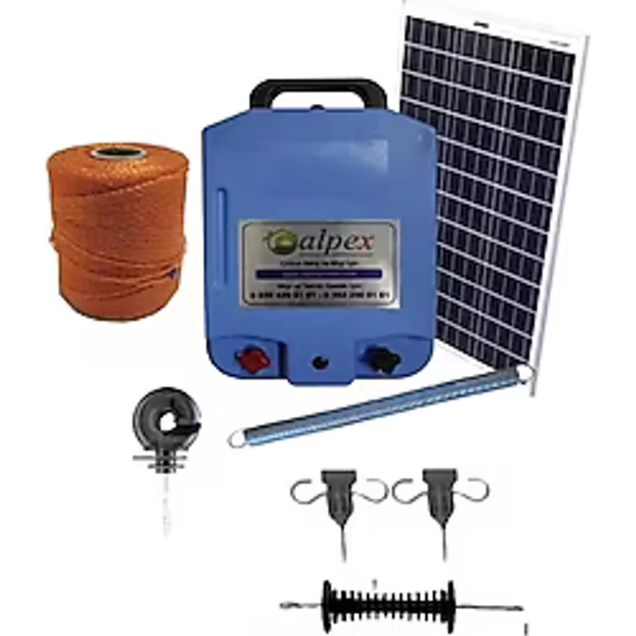 Elektrikli Çit Cihazı 25000 Volt Aç Kapa Model Tam Set