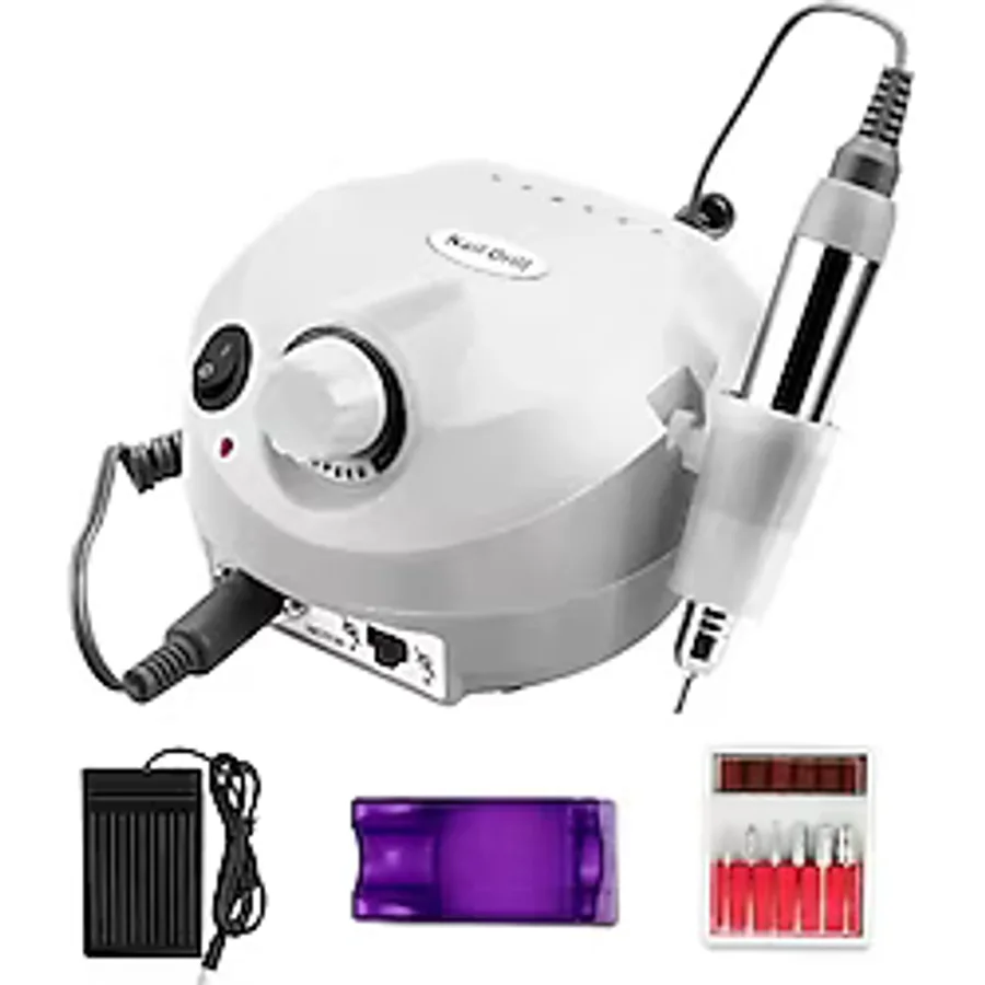 Elektrikli Profesyonel Freze Tırnak Törpü Manikür Pedikür Makinesi 25.000 RPM Nail Drill Freze