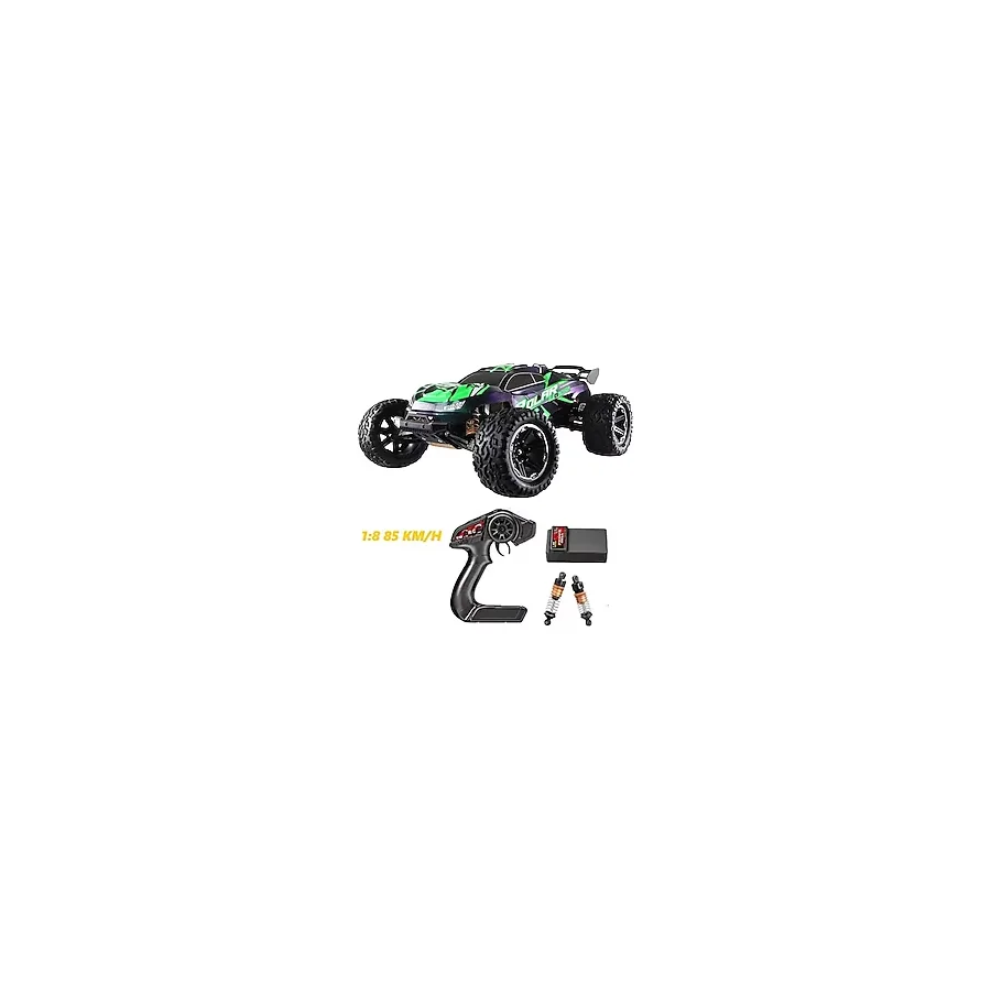 ELEKTRİKLİ RC 1:8 ÖLÇEK SERVO MOTOR SÜSPANSİYÖNLÜ ARAZİ ARACI SPOR ARAÇ 85 KM HIZ RC ARAÇ