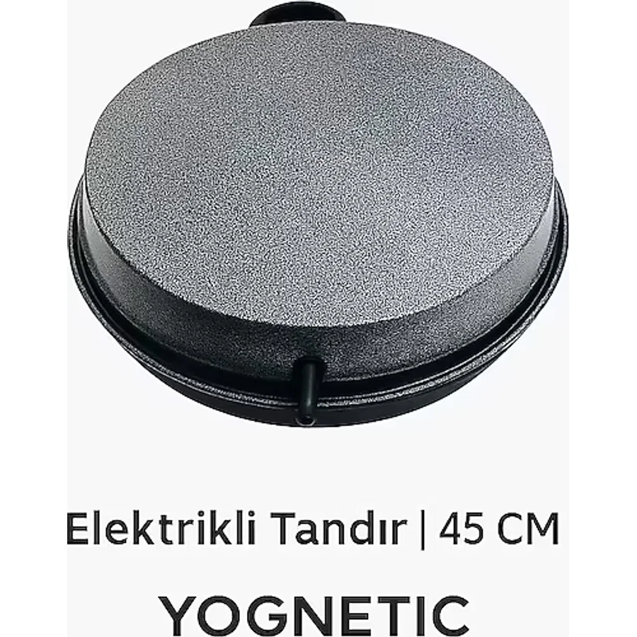 Elektrikli Tandır Ekmek Yapma Makinesi Statik Boyalı Çok Amaçlı Pişirici - Gri