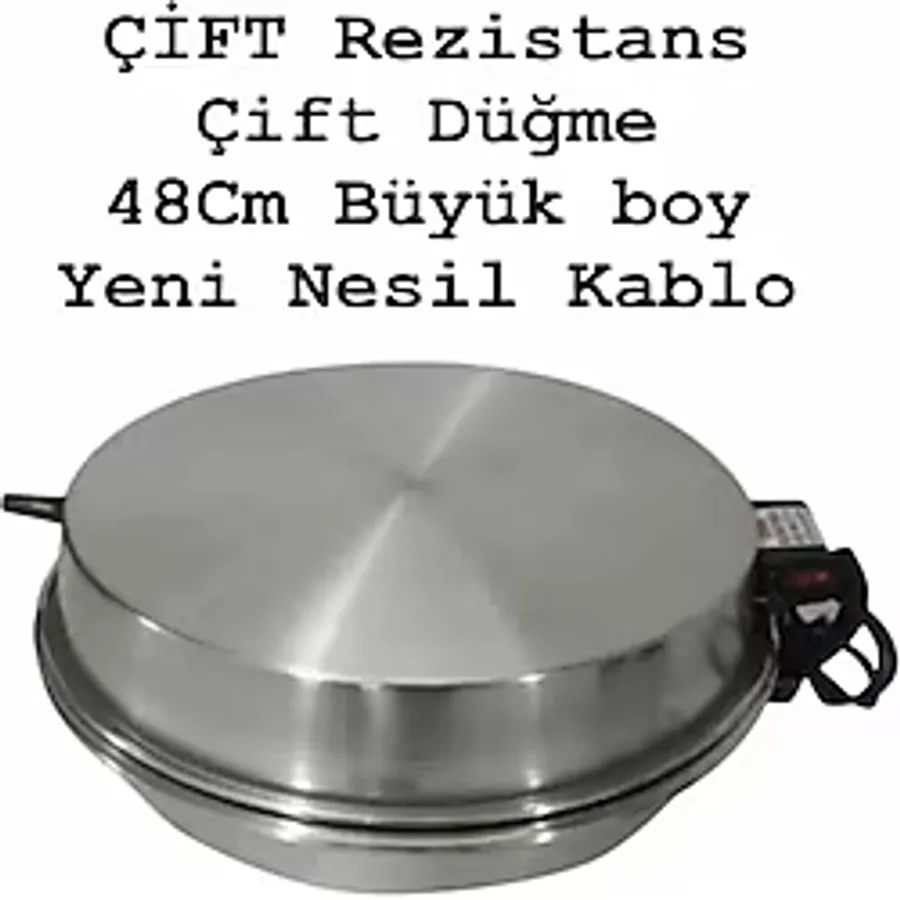 Elektrikli Tandır ile Taze Ekmek Pişirme Cihazı, Metalik Tasarım