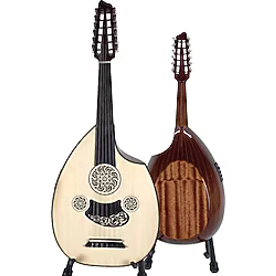 Elektro Akustik Ud Double Cut Metal Burgu ELC07T