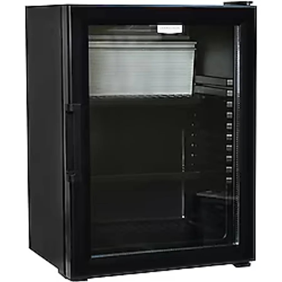 Elektromarla DRC 45 S All Black Edition Absorbe Cam Kapı Minibar