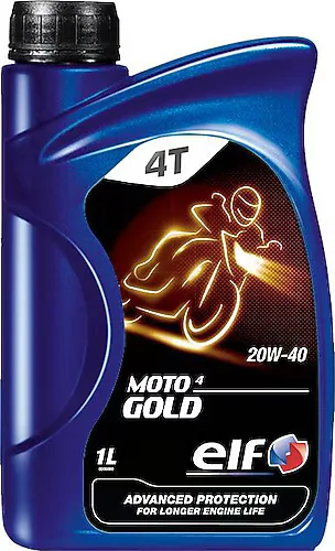 Elf Moto 4 Gold 20W-40 4T 1 lt Motosiklet Yağı