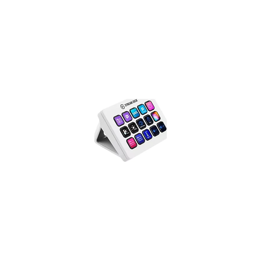 Elgato Stream Deck Mk.2 White Yayin Kontrolcüsü - Çok Renkli