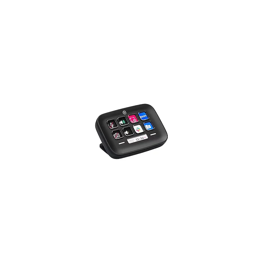 Elgato Stream Deck Neo (Siyah) - 8 Özelleştirilebilir Tuş, 2 Dokunmatik Nokta, Görevler ve İş Akışları ile Hız - Kontrol Word, Excel, PowerPoint, Takımlar, Yakınlaştırma, Spotify ve daha fazlası - Mac