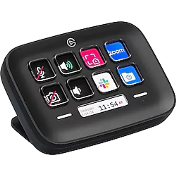 Elgato Stream Deck Neo (Siyah) - 8 Özelleştirilebilir Tuş, 2 Dokunmatik Nokta, Görevler ve Iş Akışla - Renkli