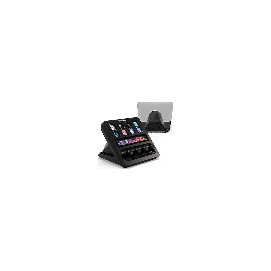 Elgato Stream Deck + Xlr - Ses Mikseri Denetleyici, Arka Xlr'den Usb' Mikrofon Arayüzü, Podcasting, , Içeri