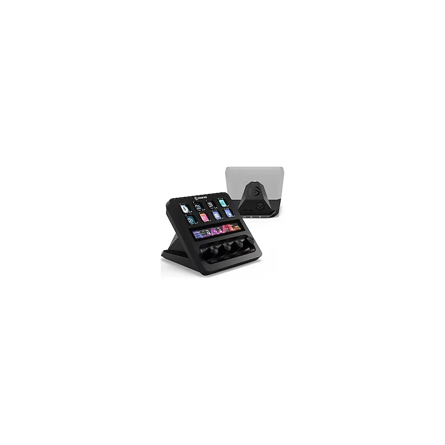 Elgato Stream Deck + Xlr - Ses Mikseri ve Denetleyici, Arka Xlr'den Usb'ye Mikrofon Arayüzü, Pod - Çok Renkli