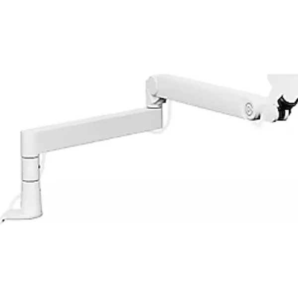 Elgato Wave Mikrofon Kolu Pro Beyaz - 360° Döndürülebilir Düşük Profil Gazlı Yaylı Mikrofon Kolu, Çalışır Mikrofonlar/Shure Sm7b/Hyperx Quadcast/Rode/Blue Yeti Ve Daha Fazlası -...