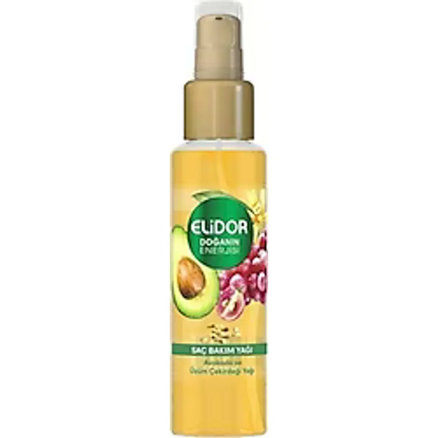 Elidor Doğanın Enerjisi Avokado ve Üzüm Çekirdeği 80 ml Saç Bakım Yağı