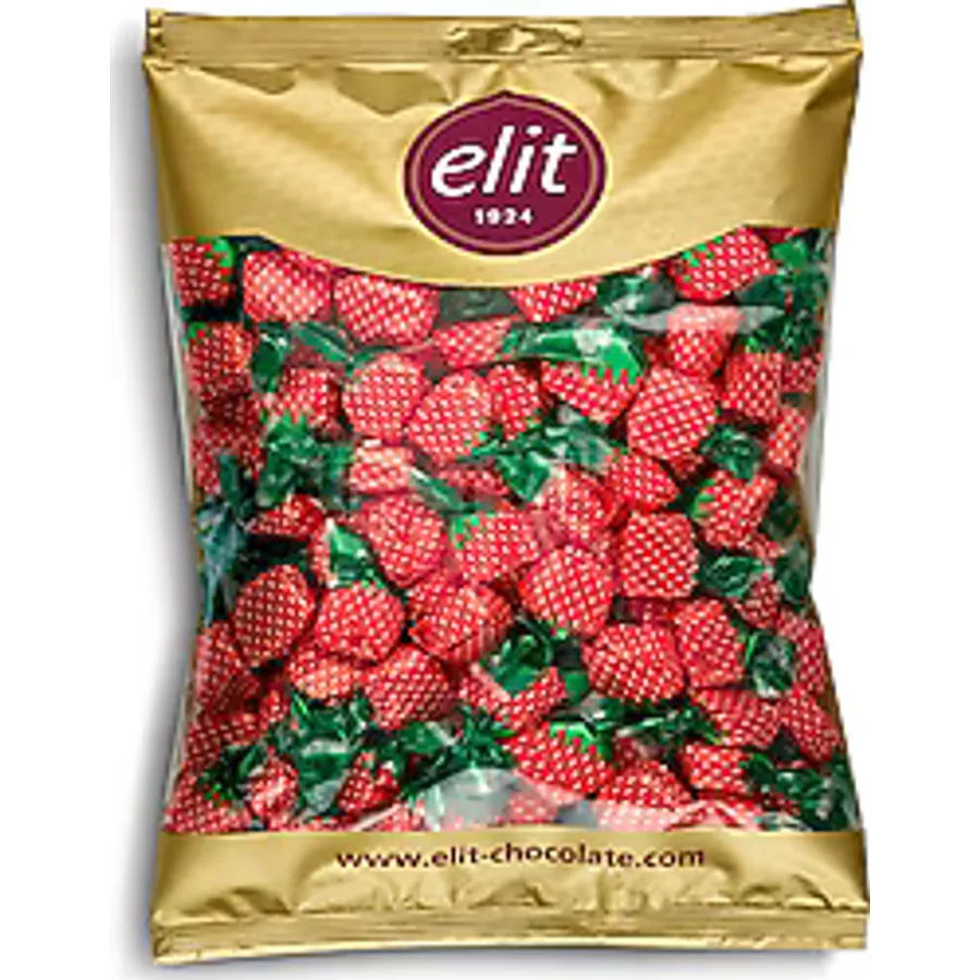 Elit Çilek Dolgulu Bonbon Şeker 1 kg