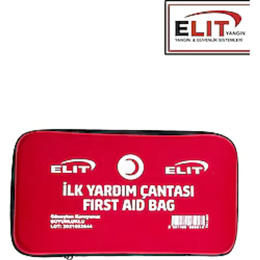 ELİT YANGIN VE GÜVENLİK SİSTEMLERİ İlk Yardım Çantası Araç Ev İş Yeri Acil Müdahale Çantası İlk Yardım Seti