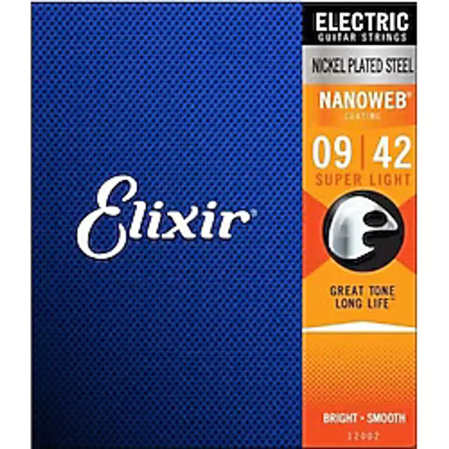 Elixir 009-042 Nanoweb Elektro Gitar Teli 12002