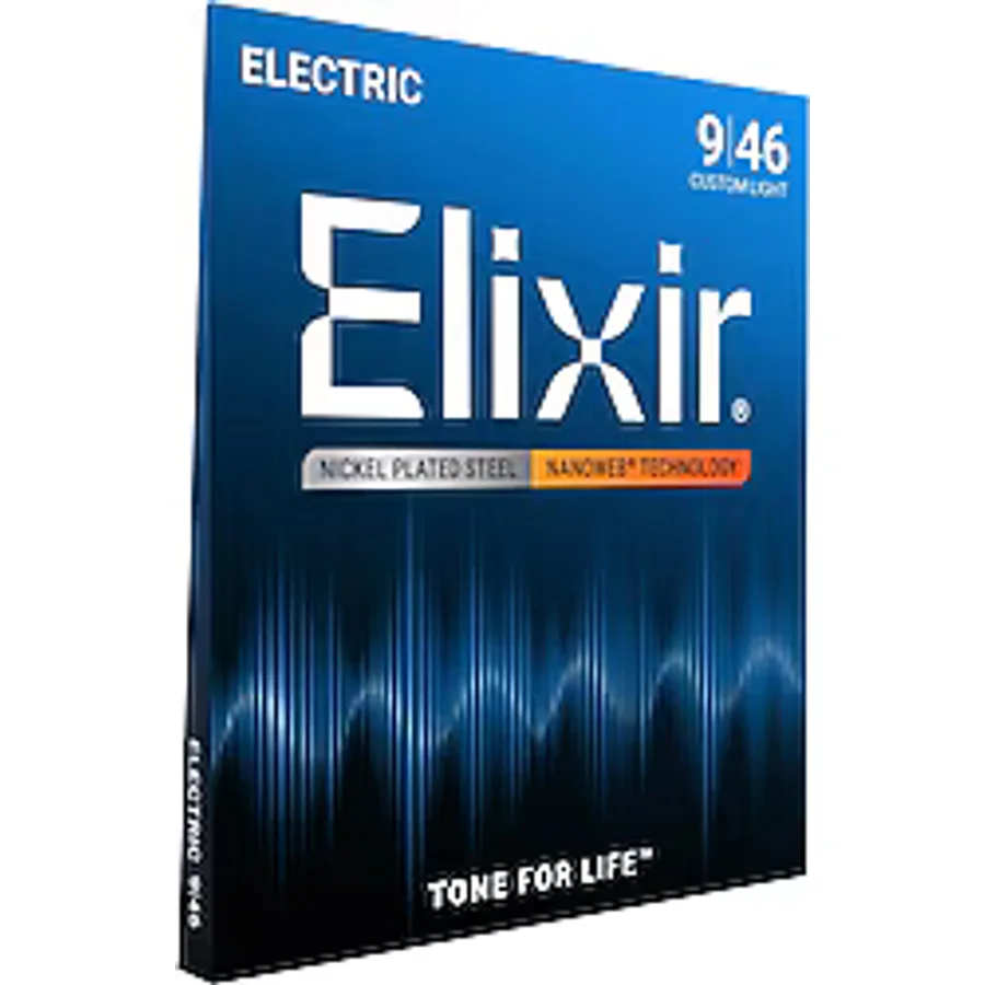 Elixir 12027 Nanoweb Custom Light 9-46 Elektro Gitar Teli