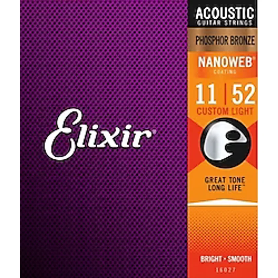 Elixir 16027 11-52 Fosfor Bronz Akustik Gitar Teli