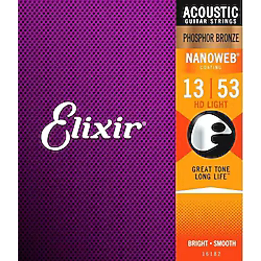 Elixir 16182 Fosfor Bronz 013-053 Akustik Gitar Teli