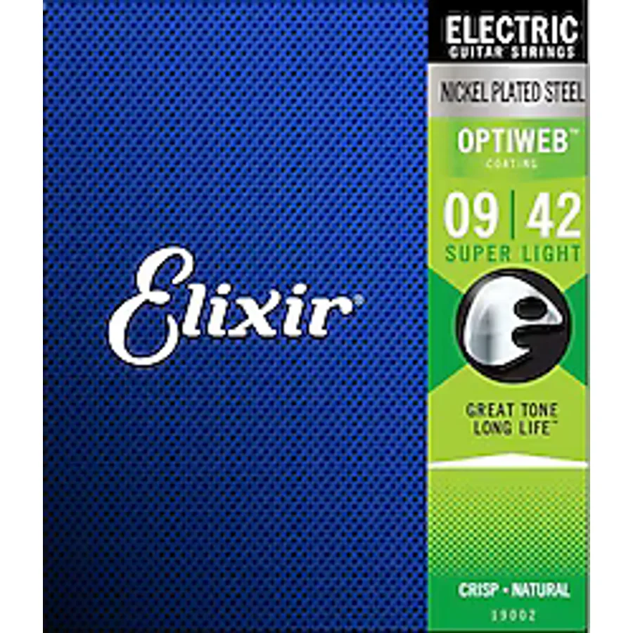 Elixir 19002 Optiweb Super Light 09-42 Elektro Gitar Teli
