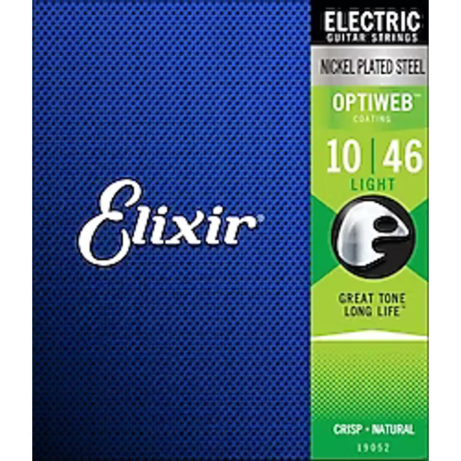 Elixir 19052 Optiweb Light 10-46 Elektro Gitar Teli