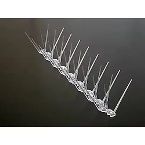 (Elli Adet) Kuş Kovucu Kuş Kovar Kuşkonmaz Diken 50cm - Şeffaf - Polikarbon 1.Kalite