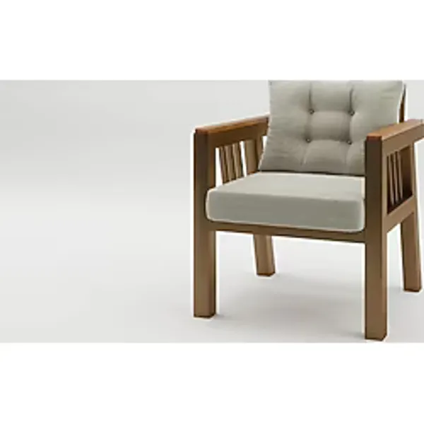 Elmas 1'li (Krem) Metal Gövde Balkon-Bahçe-Kafe,çay Seti,koltuk Takımı,oturma Grubu,ofis Koltuğu - Çok Renkli