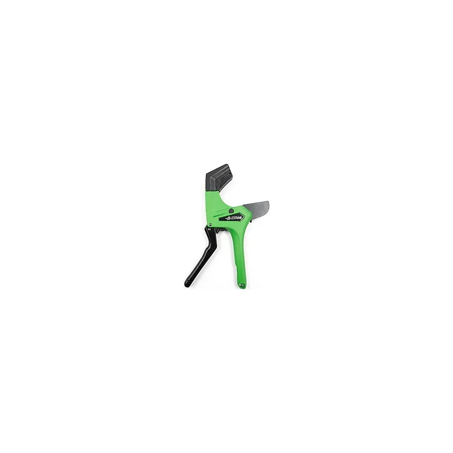 Eltos EBM475 Profesyonel Boru Kesme Makası, 75 mm, SK5 Çelik Bıçak, Alüminyum Gövde, PVC PPRC PE PEX Plastik Boru Kesici, Hızlı Kesim