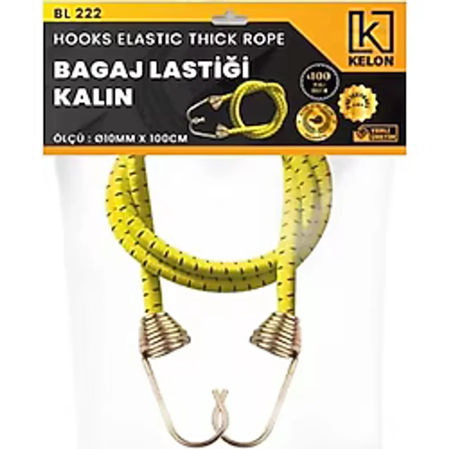 Eltos Kelon Bagaj Lastiği 10MM - 100 cm