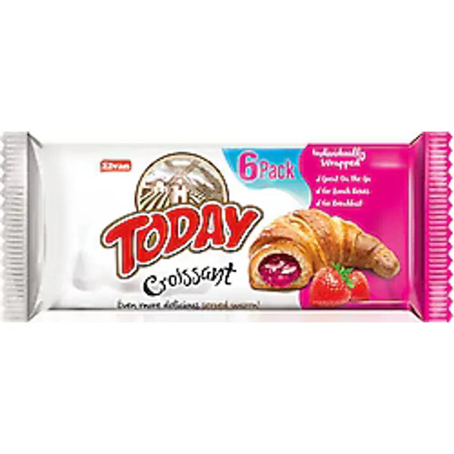 Elvan Today Çilekli Kruvasan 6x40 gr