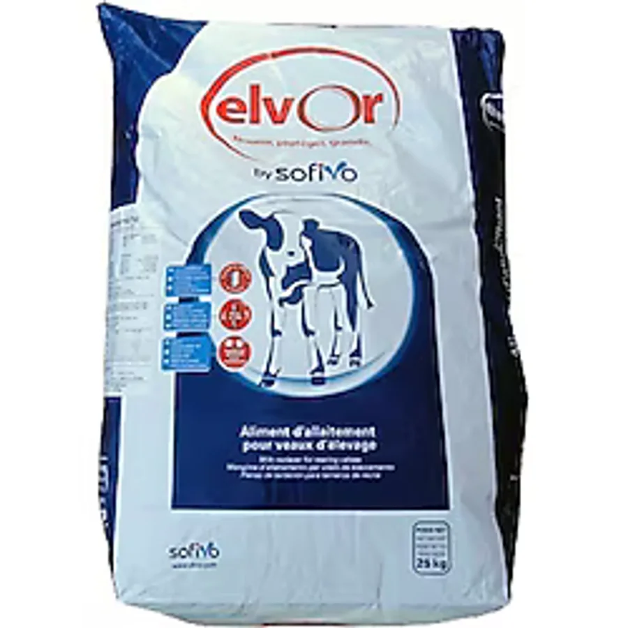 ELVOR Buzağı Maması Buzağı Büyütme Süt Ikame Yemi 25 Kg
