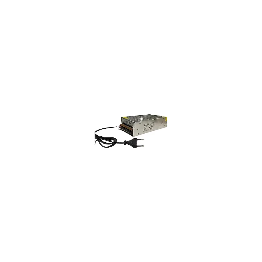 Ema Dükkan 12 Volt 20 Amper Trafo (Fiş Dahil) 20 Amper LED Trafosu 20 Amper Kamera Adaptör LED Işık Trafo