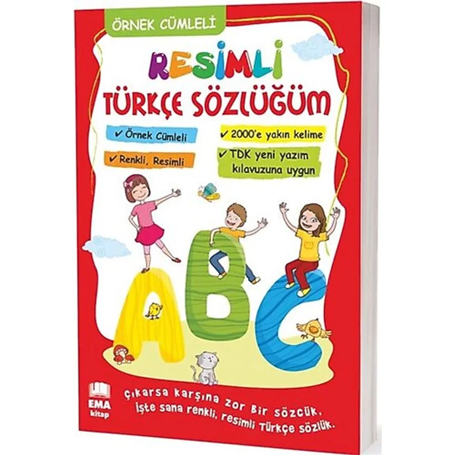 Ema Kitap Örnek Cümleli Resimli Türkçe Sözlüğüm