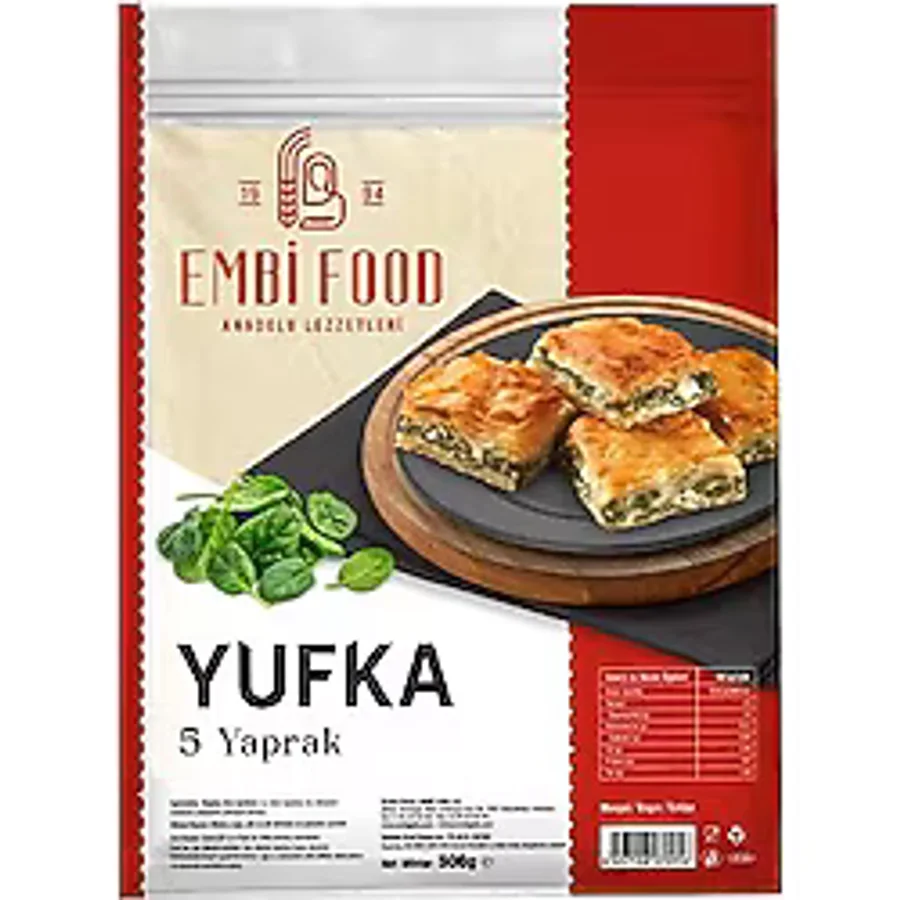Embi Yufka 5 Adet 500 g
