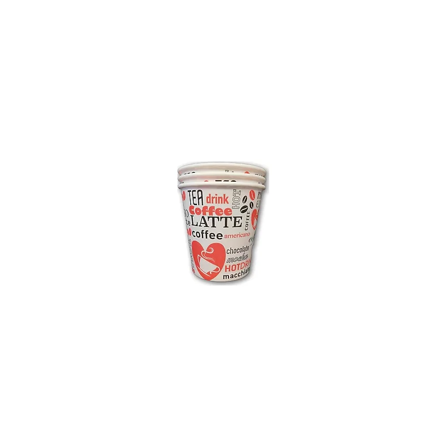 Emel Ambalaj 6.5 Oz Kullan-At Karton Kağıt Bardak 100'LÜ