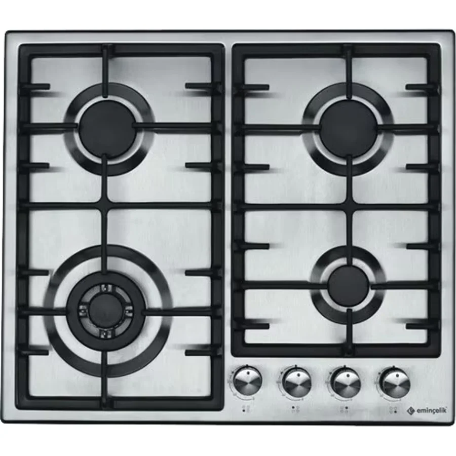 Eminçelik EC-AH 3440 SW X60 DNG Wok Gözlü Inox Ankastre Ocak
