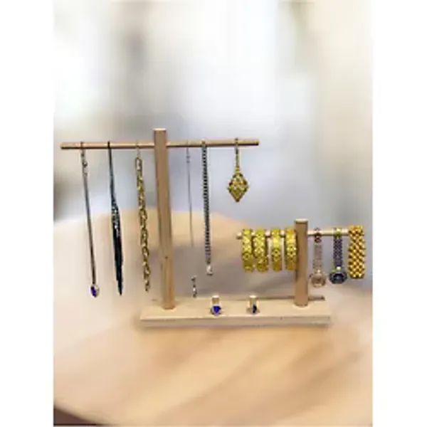 Empressco Takı Organizeri ,Mücevher Standı ,Bileklik Askısı ,Ahşap Takı Saat Standı ,Yüzük Detaylı