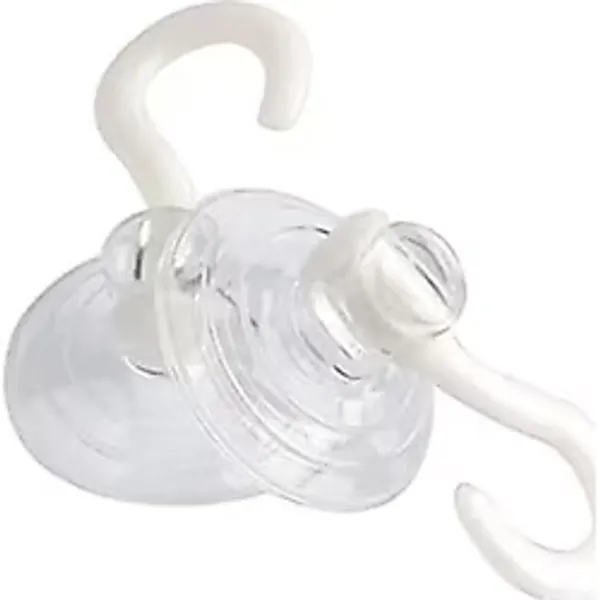 Emr Kancalı Vantuz 3-4 Cm Kancalı Cam Vantuzu Öpücük Askılı Vantuz 1 Adet