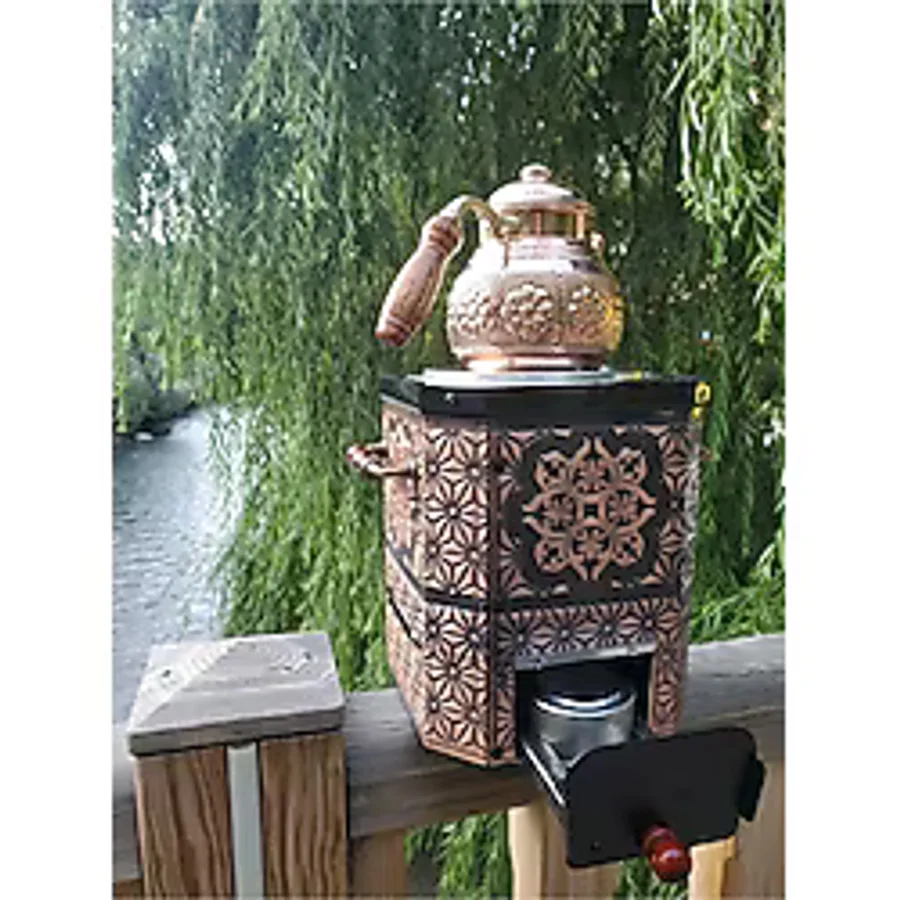 Emsalsan Bakır Semaver (Jel Yakıtlı)