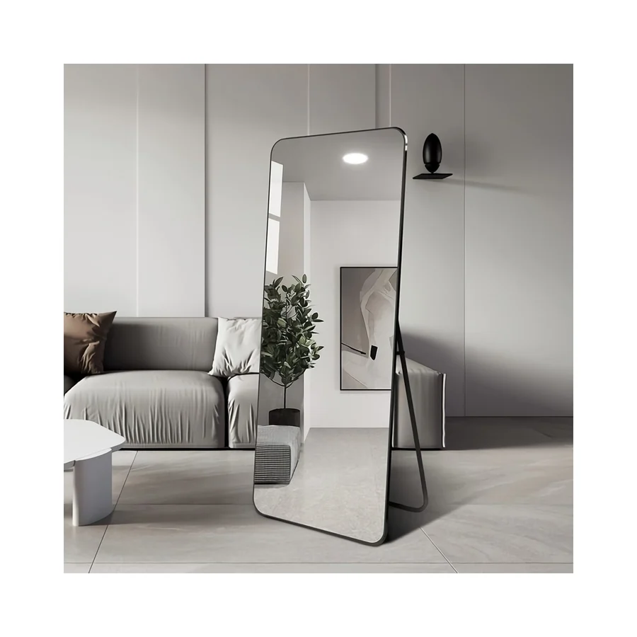Enc Home 180x60 Siyah Dikdörtgen Boy Aynası