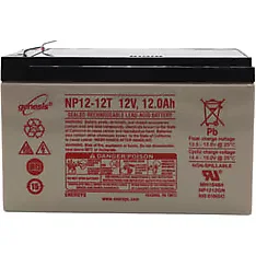 ENERSYS GENESİS NP12-12T 12V 12AH BAKIMSIZ KURU TİP AGM VRLA AKÜ