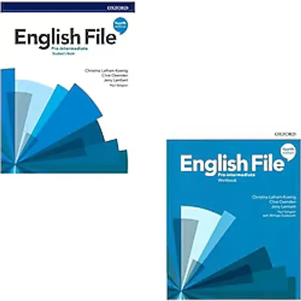 English File 4th Edition Pre-intermediate Student's Book With Online Practice + Workbook (Access Code VARDIR)