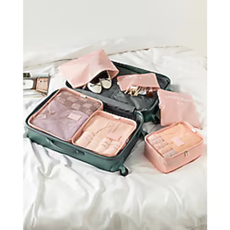 English Home Blare 6'lı Organizer Set Pudra