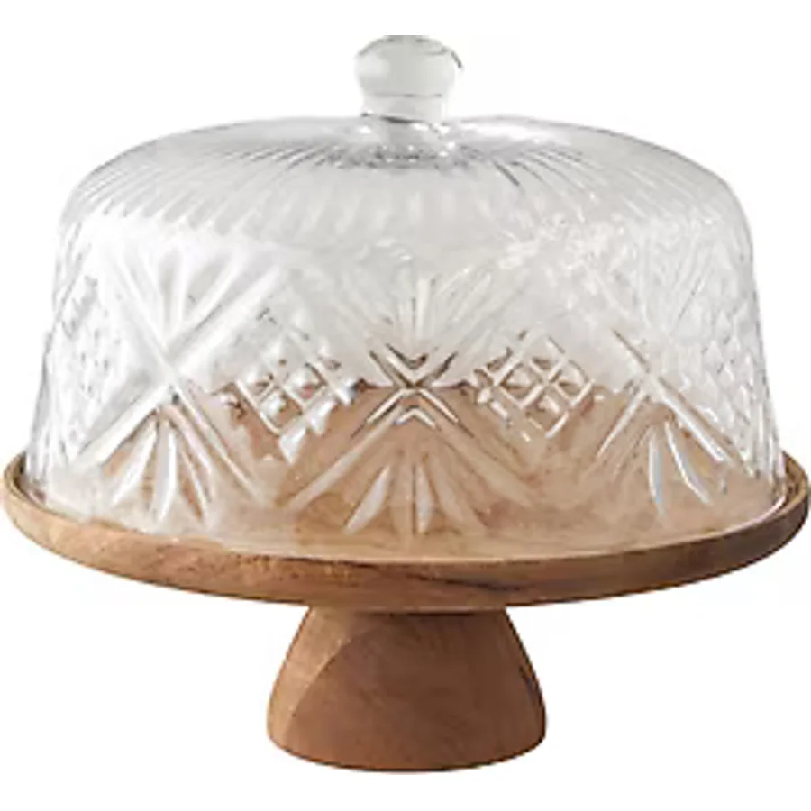 English Home Elroy Akasya 30 cm Kek Fanusu