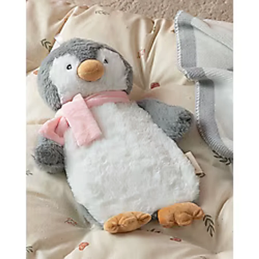 English Home Little Penguin Pelüş Sıcak Su Torbası Ekru
