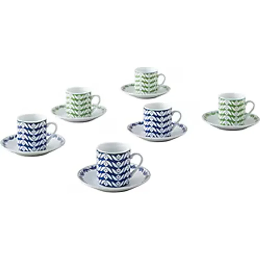 English Home Nixie Flowery 6 Kişilik Kahve Fincan Takımı