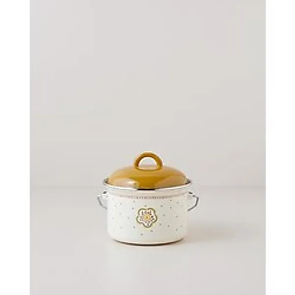 English Home Nostalgic Serenity Emaye Bakraç 16 cm Hardal