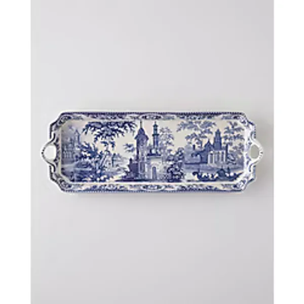 English Home Preston Stoneware Kayık Tabak 38 cm