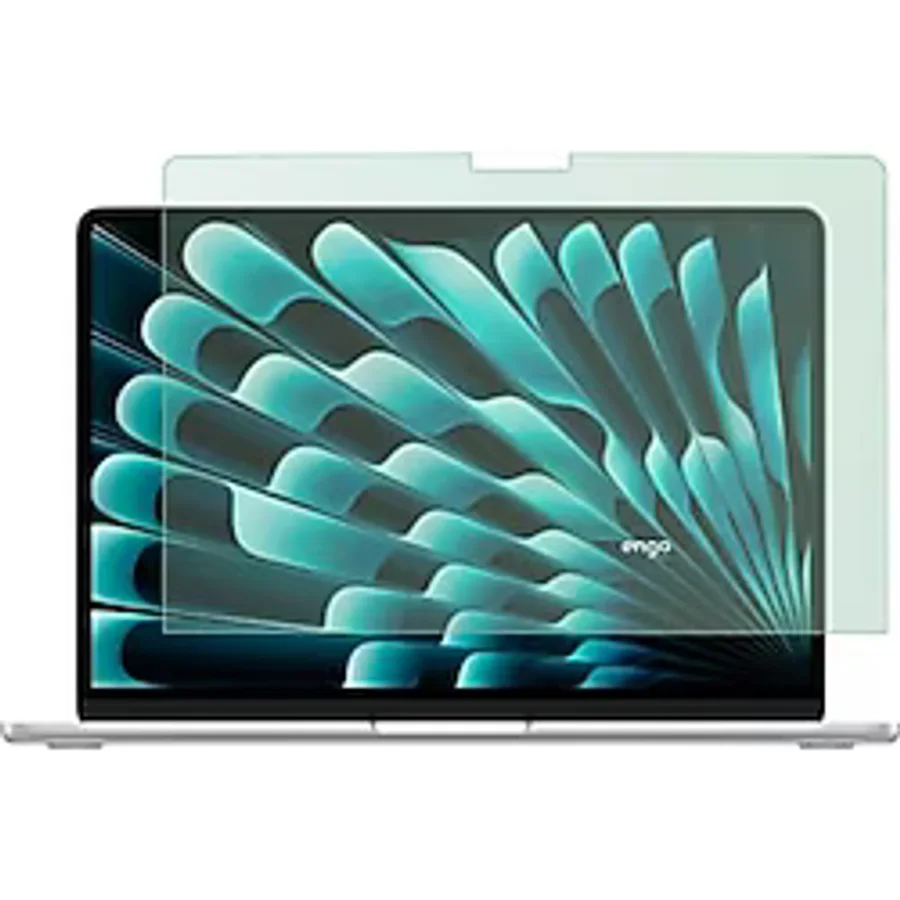 Engo Apple MacBook Air 13.6 inç ile Uyumlu Ekran Koruyucu Parlak Nano 16:10
